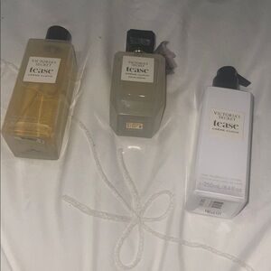 Victoria's Secret Tease Crème Cloud Body Wash and Lotion Set FULL SZ